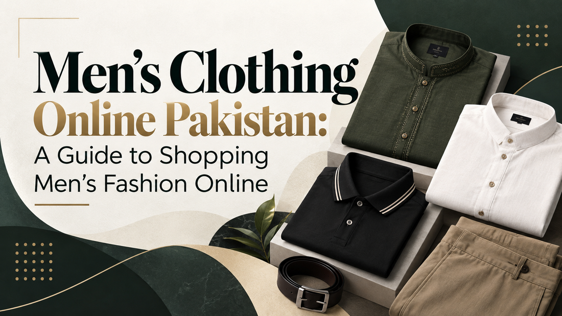 Men's Clothing Online Pakistan: A Guide to Shopping Men's Fashion Online