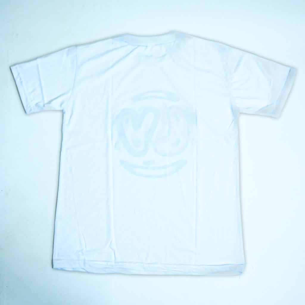 Regular Fit Graphic Print T-Shirt – Love Smile Design _ White