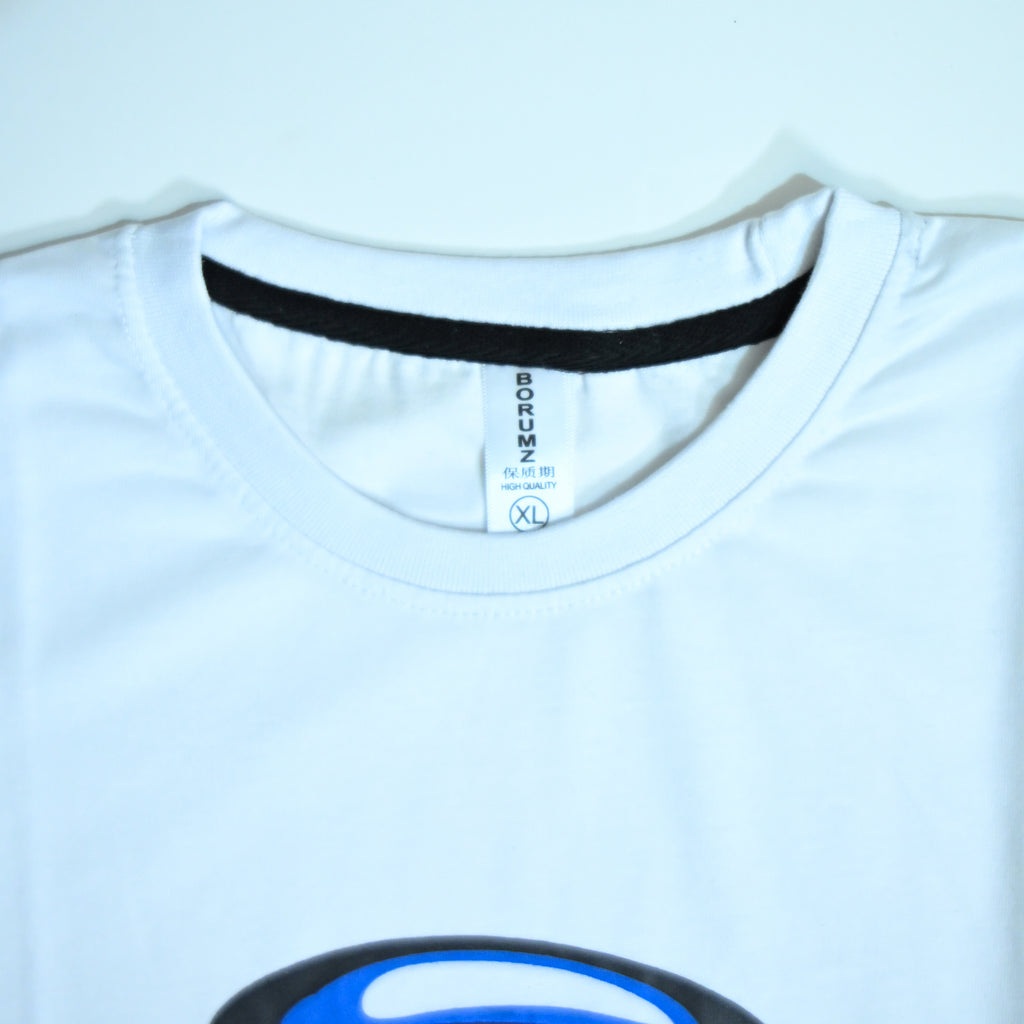 Regular Fit Graphic Print T-Shirt – Love Smile Design _ White