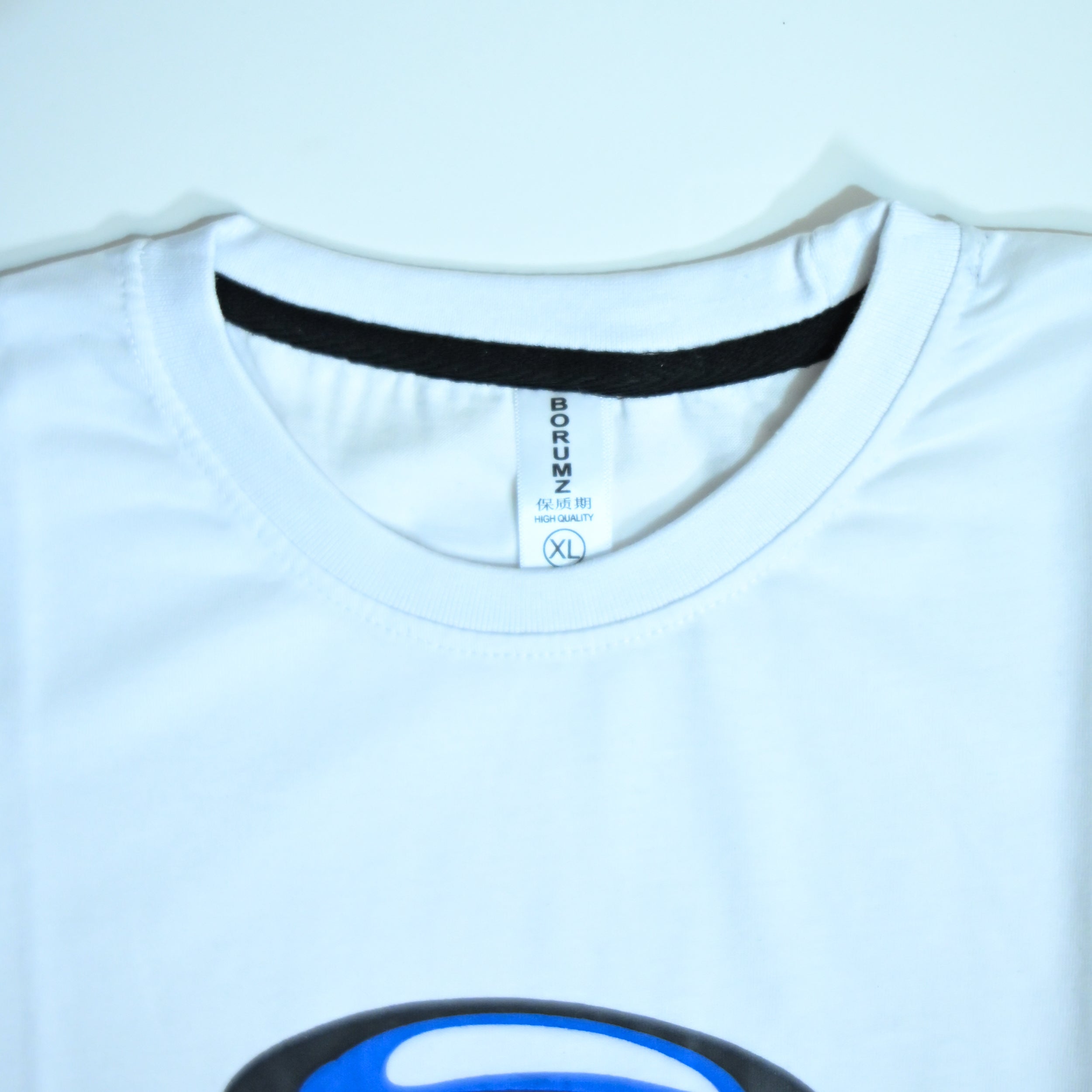 Regular Fit Graphic Print T-Shirt – Love Smile Design _ White