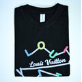 Regular Fit Abstract Typography Graphic T-Shirt _ Black