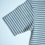 Grey & White Textured Stripe Drop Shoulder T-Shirt