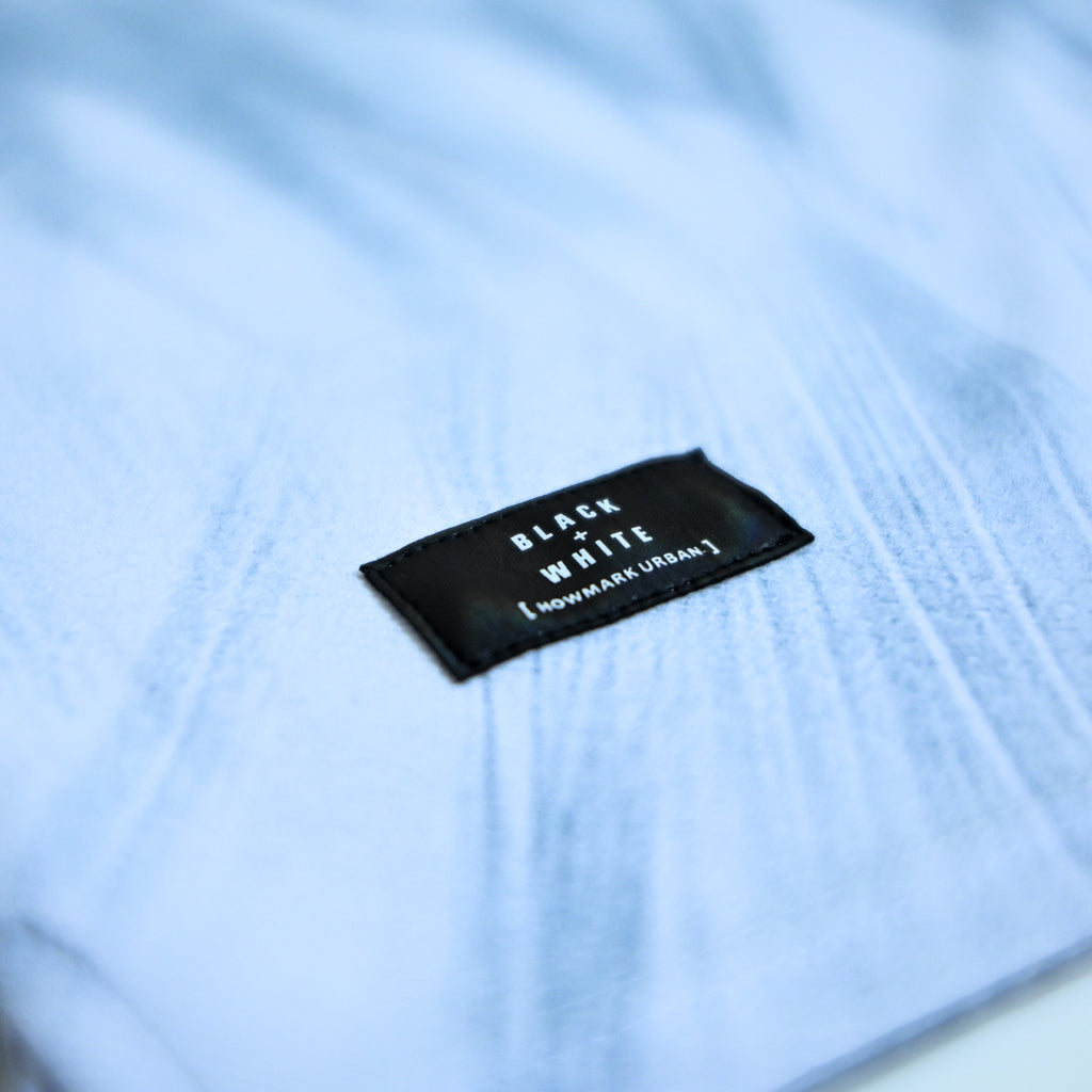 White Brush Stroke Polo Shirt | Premium Printed Polo