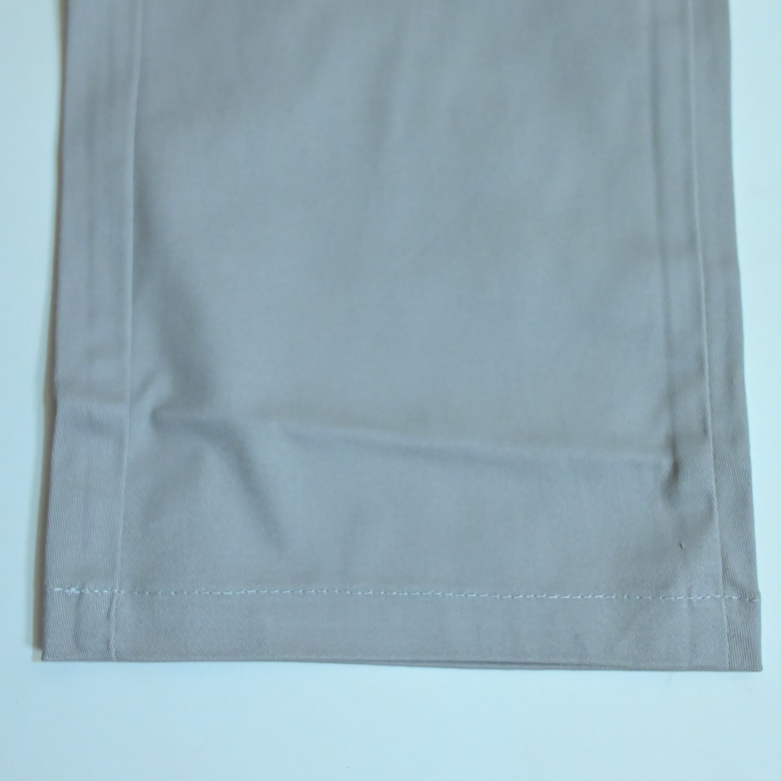 Light Stone Drawstring Cotton Trousers | Relaxed Fit Casual Pants | Semi-Baggy
