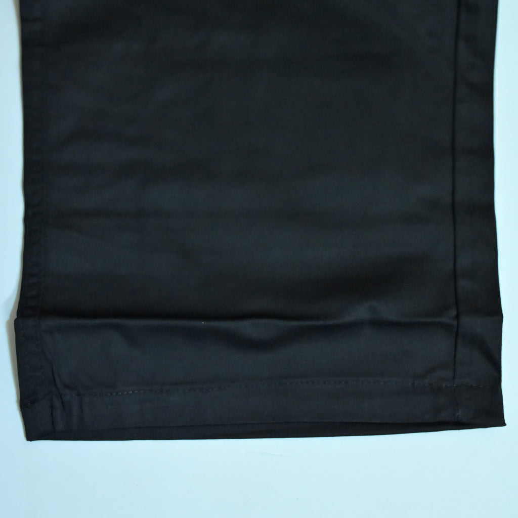 Black Full Baggy Cargo Trousers | Relaxed Fit Casual Pants