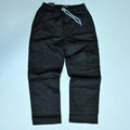 Black Full Baggy Cargo Trousers | Relaxed Fit Casual Pants