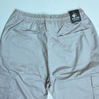 ASH GREY Full Baggy Cargo Trousers