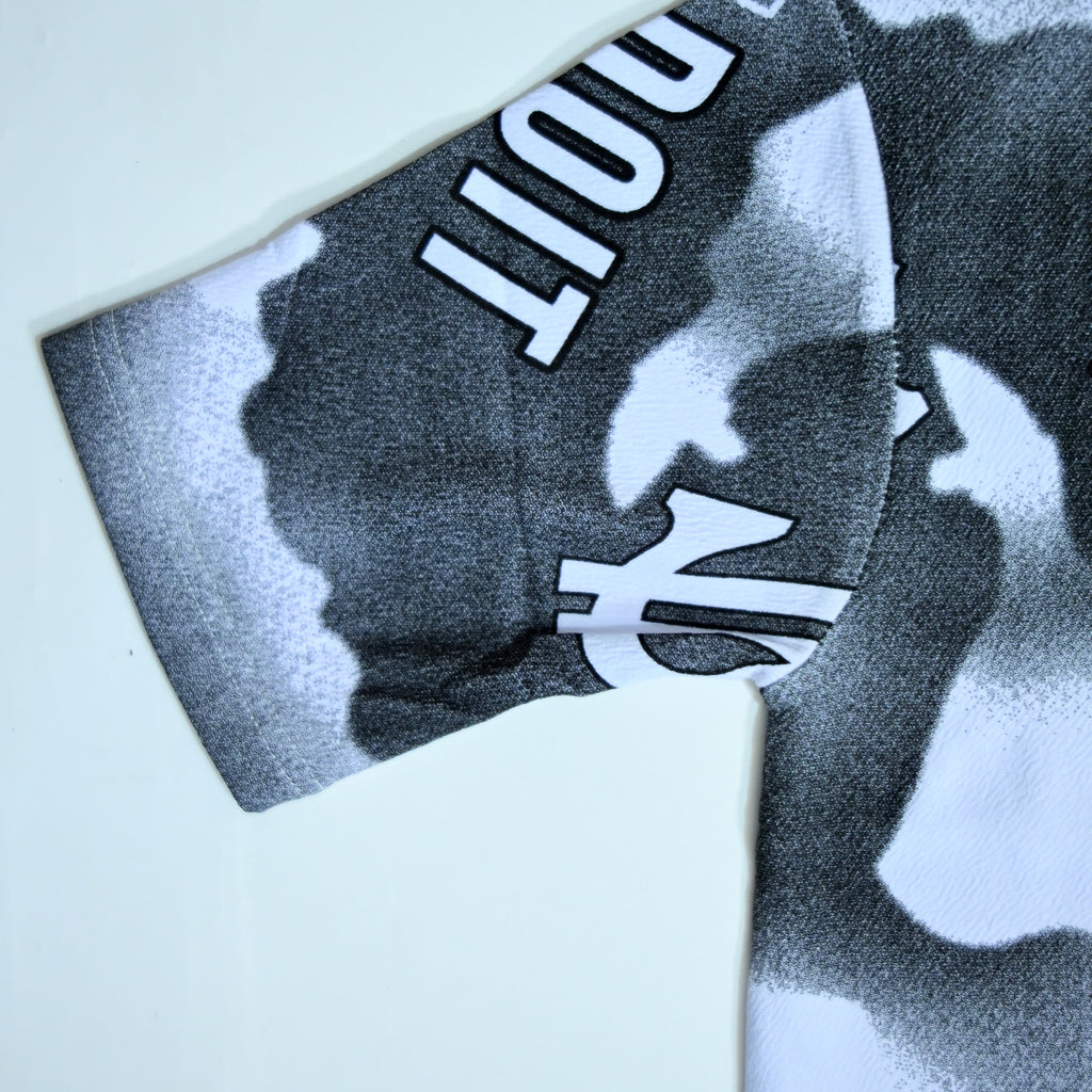 Dollar Print Oversized T-Shirt – Black & White
