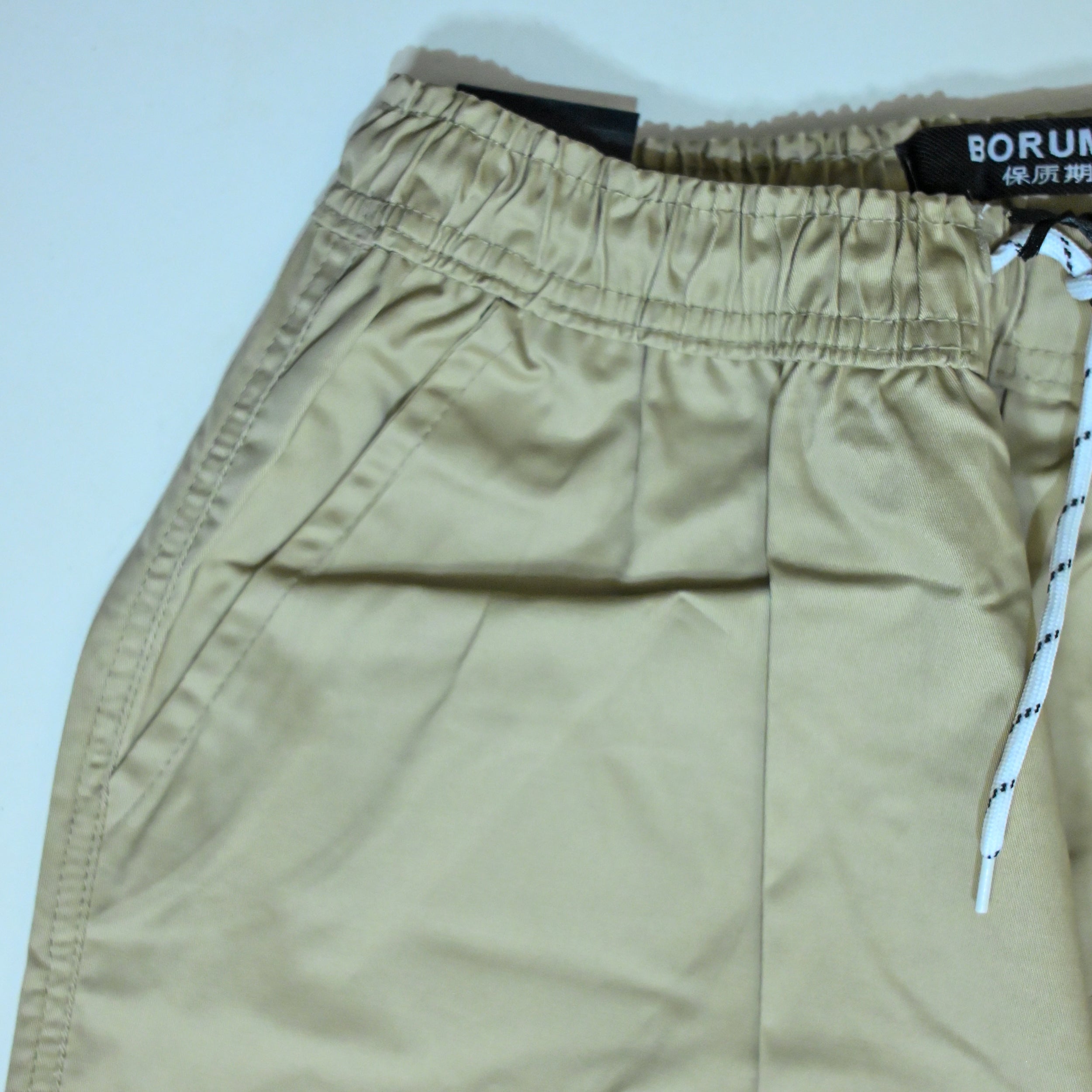 Camel Full Baggy Cargo Trousers | Relaxed Fit Casual Pants