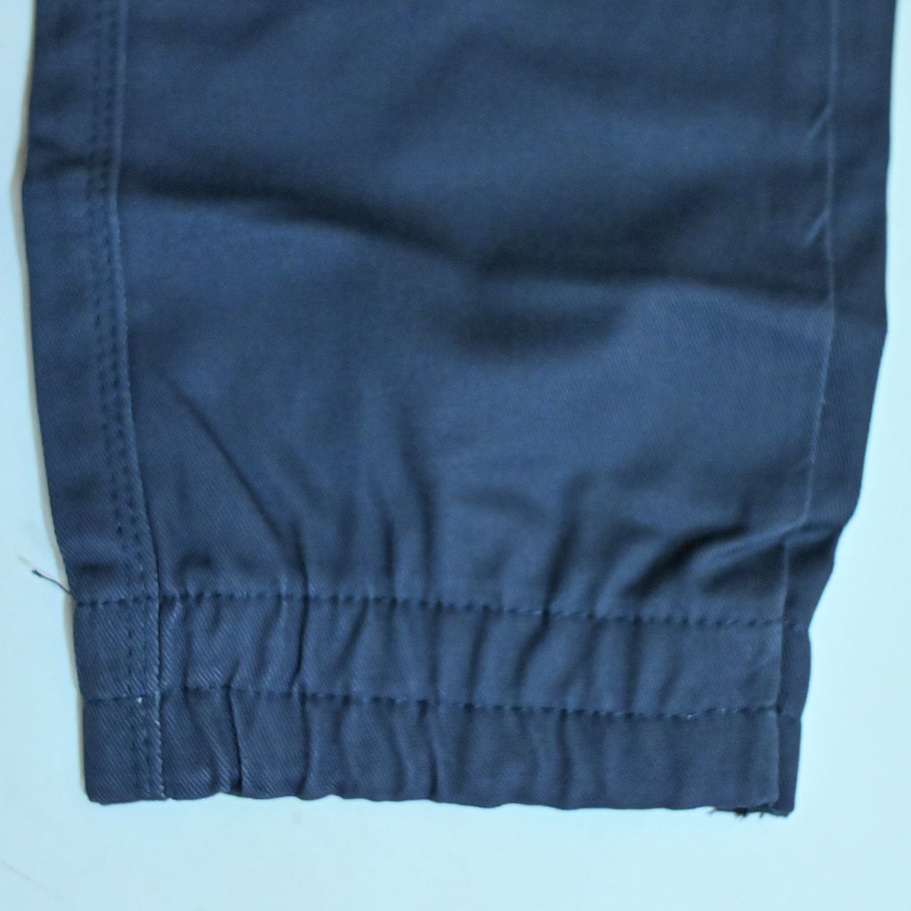 Dark Navy Rib Six pocket jogger | Relaxed Fit Casual Pants