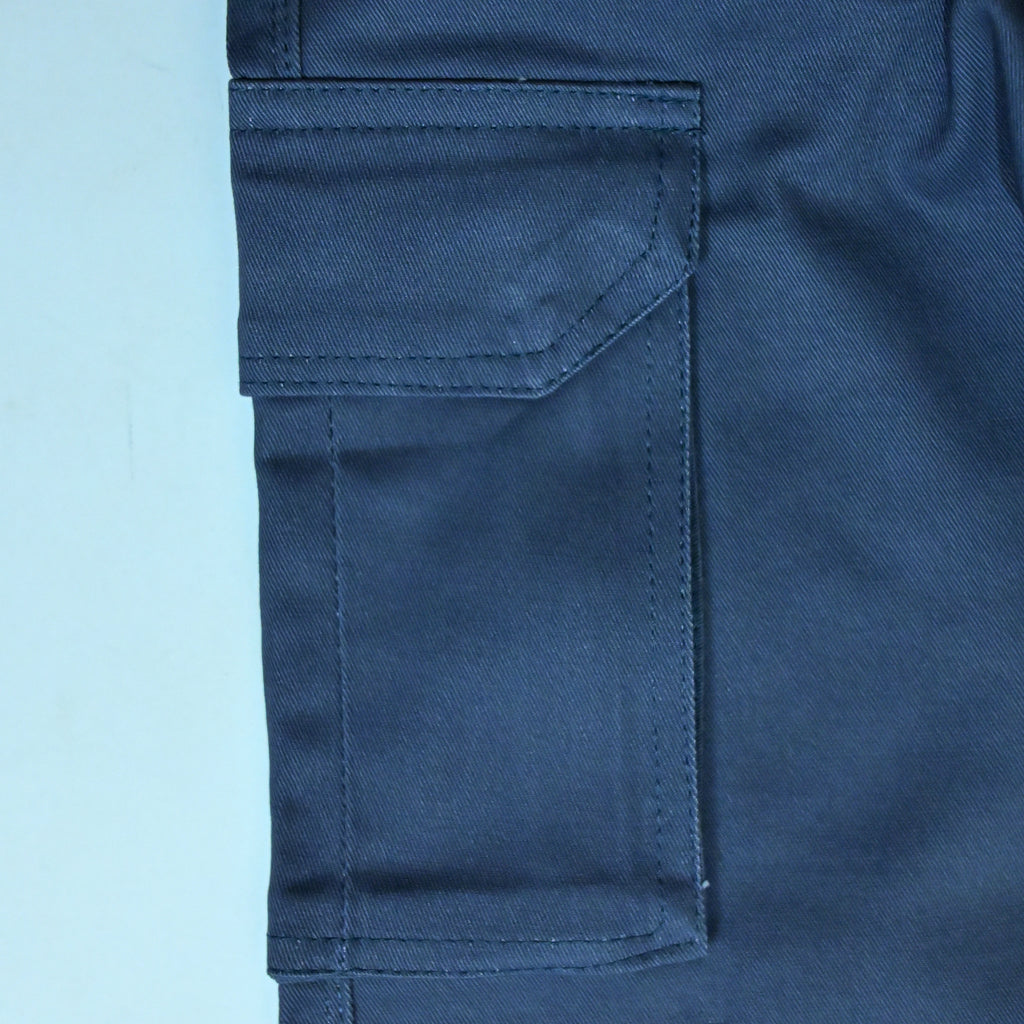 Dark Navy Rib Six pocket jogger | Relaxed Fit Casual Pants
