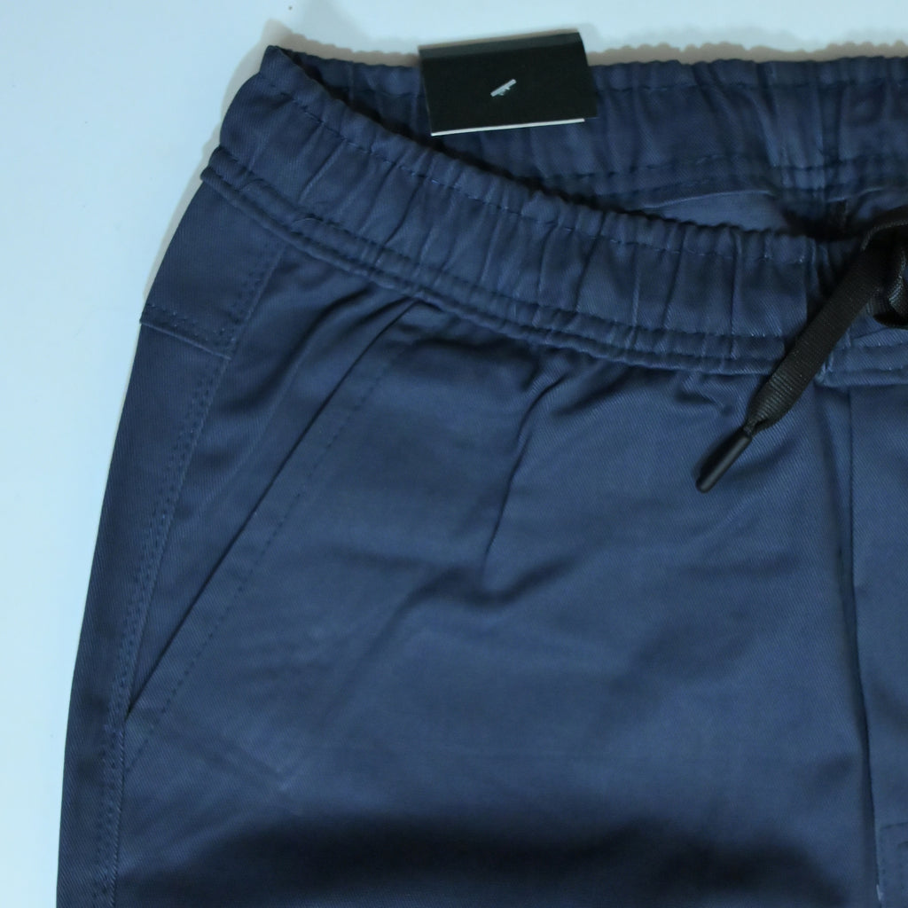 Dark Navy Rib Six pocket jogger | Relaxed Fit Casual Pants