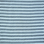 Black & Grey Striped Zip Polo Shirt | Knit Polo