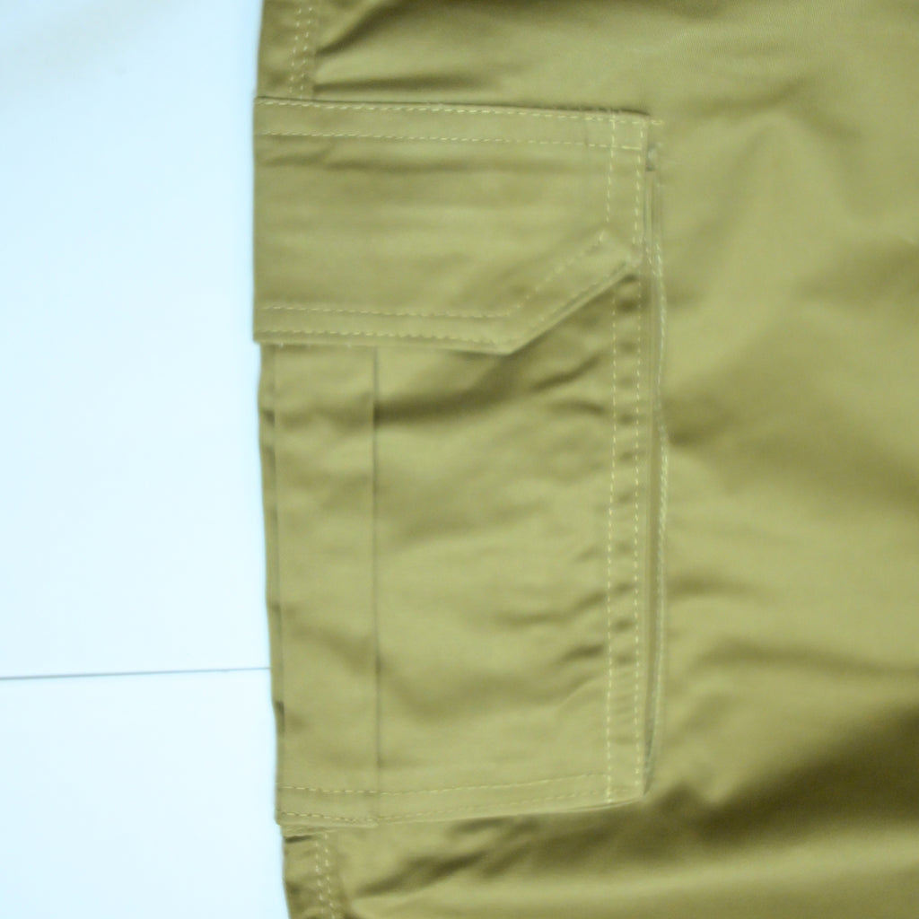 Olive Khaki Rib Six pocket jogger | Relaxed Fit Casual Pants