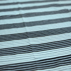 Oversized Striped T-Shirt - Crew Neck Tee - Dark Grey