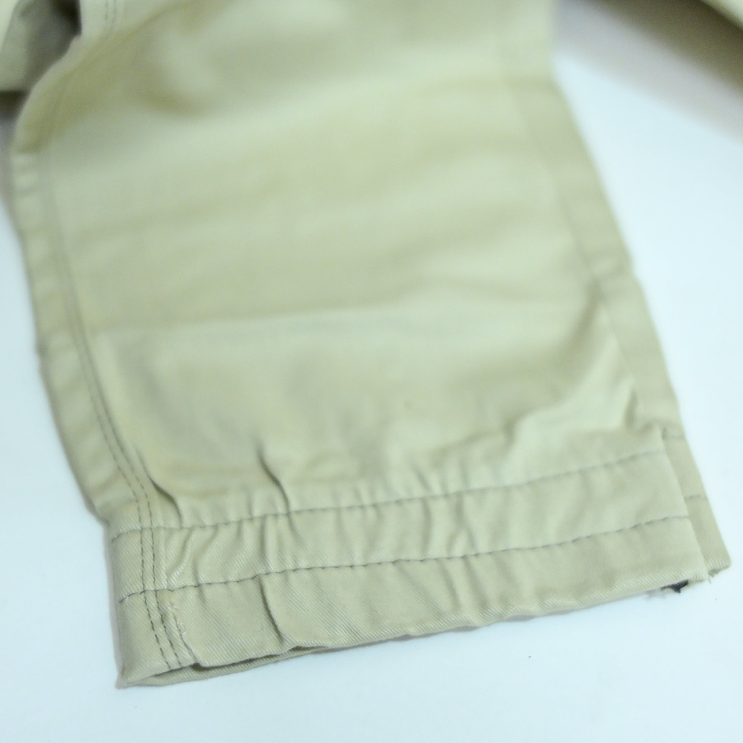 Off-White Khaki Rib Six pocket jogger | Relaxed Fit Casual Pants