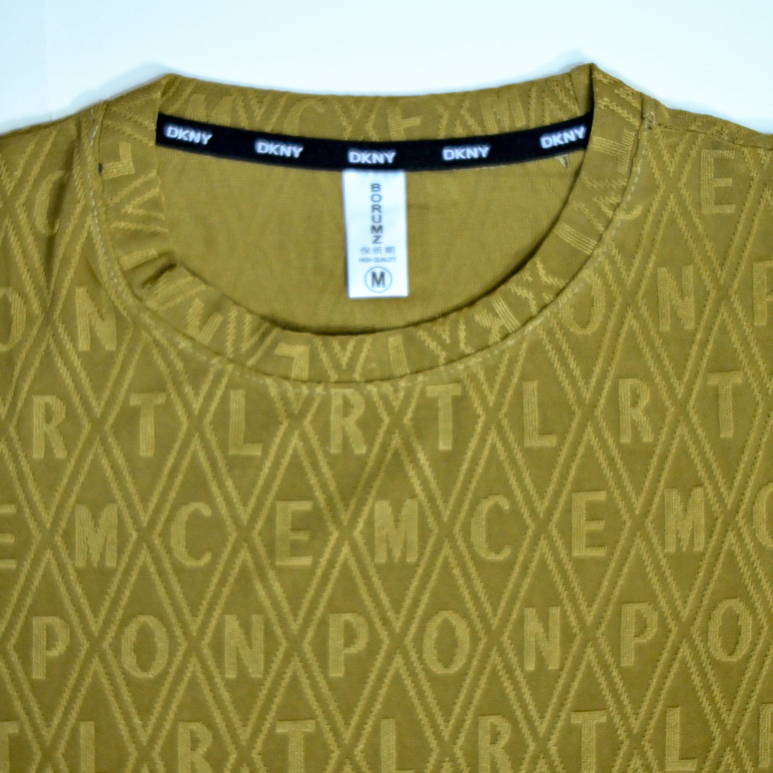 Jumper Baggy T-Shirt | Alphabet Embossed | Premium Oversized Cotton Tee