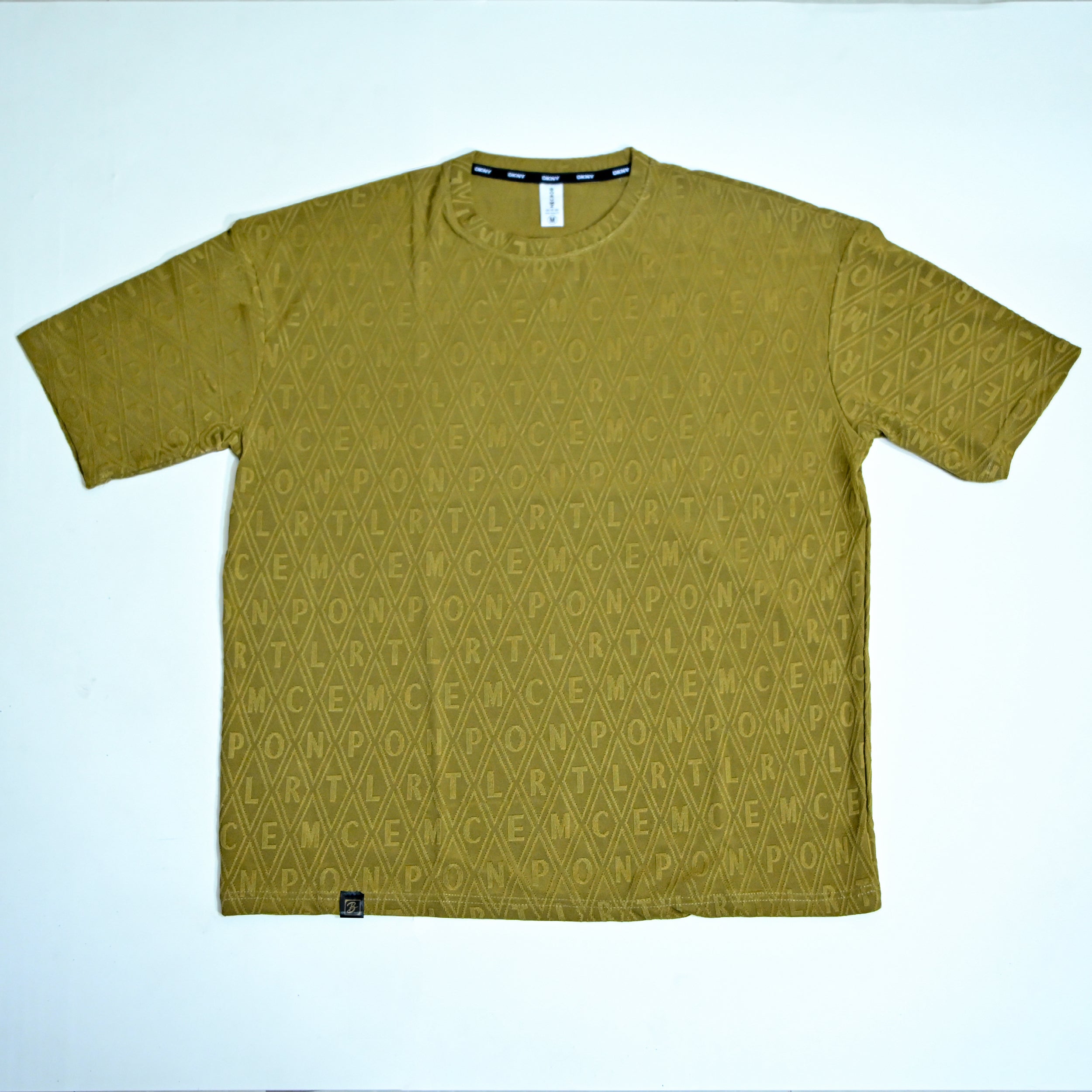 Jumper Baggy T-Shirt | Alphabet Embossed | Premium Oversized Cotton Tee