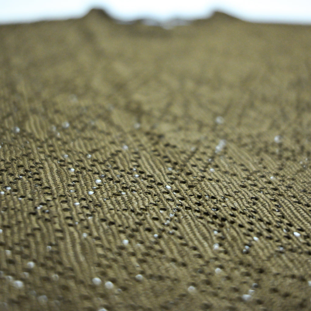 Summer Mesh Knit T-Shirt - Army Green | Premium Crochet Knit Oversized Tee