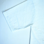 Embroidered Eyelet Drop Shoulder T-Shirt - White