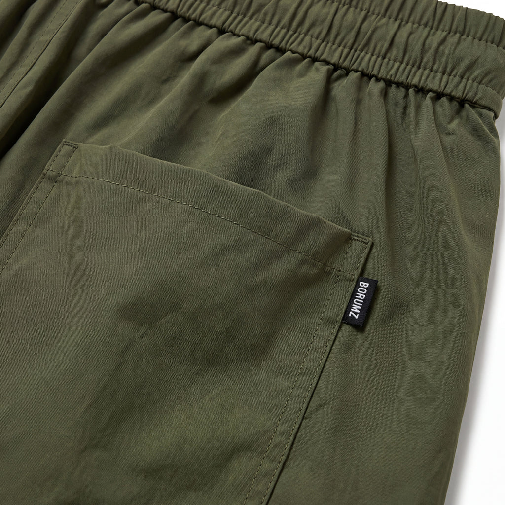 Men’s Baggy Trousers - Olive Green