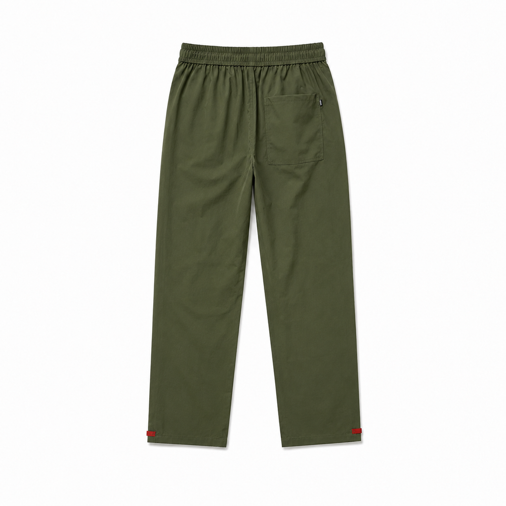Men’s Baggy Trousers - Olive Green