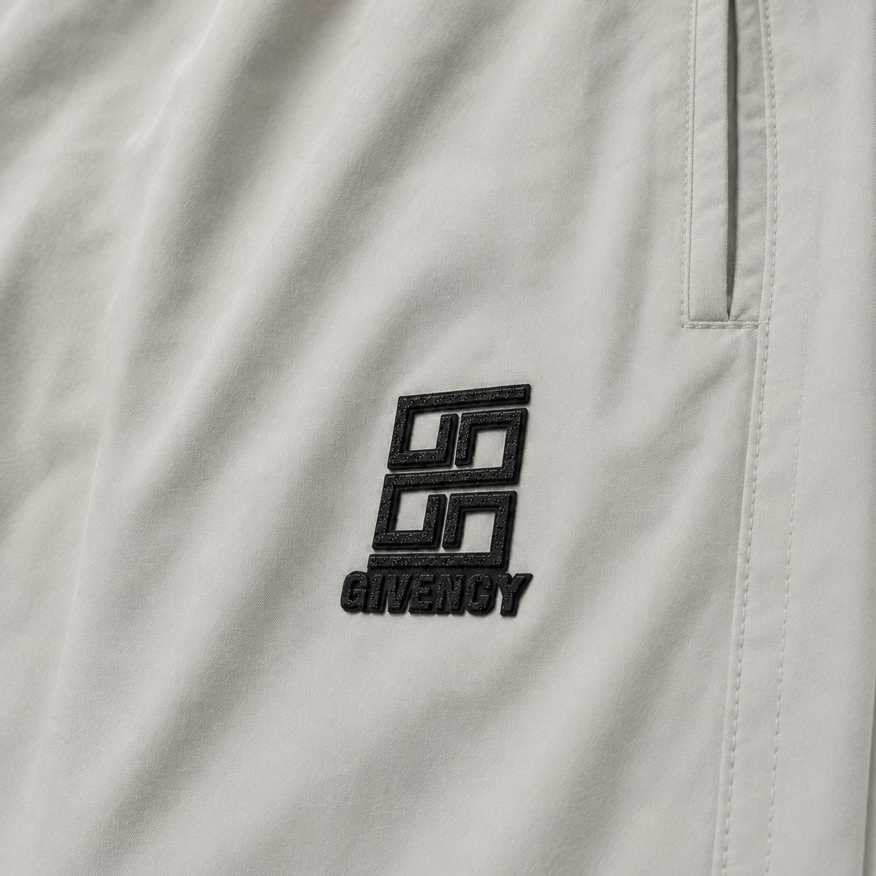 Men’s Baggy Trousers - Dove Grey