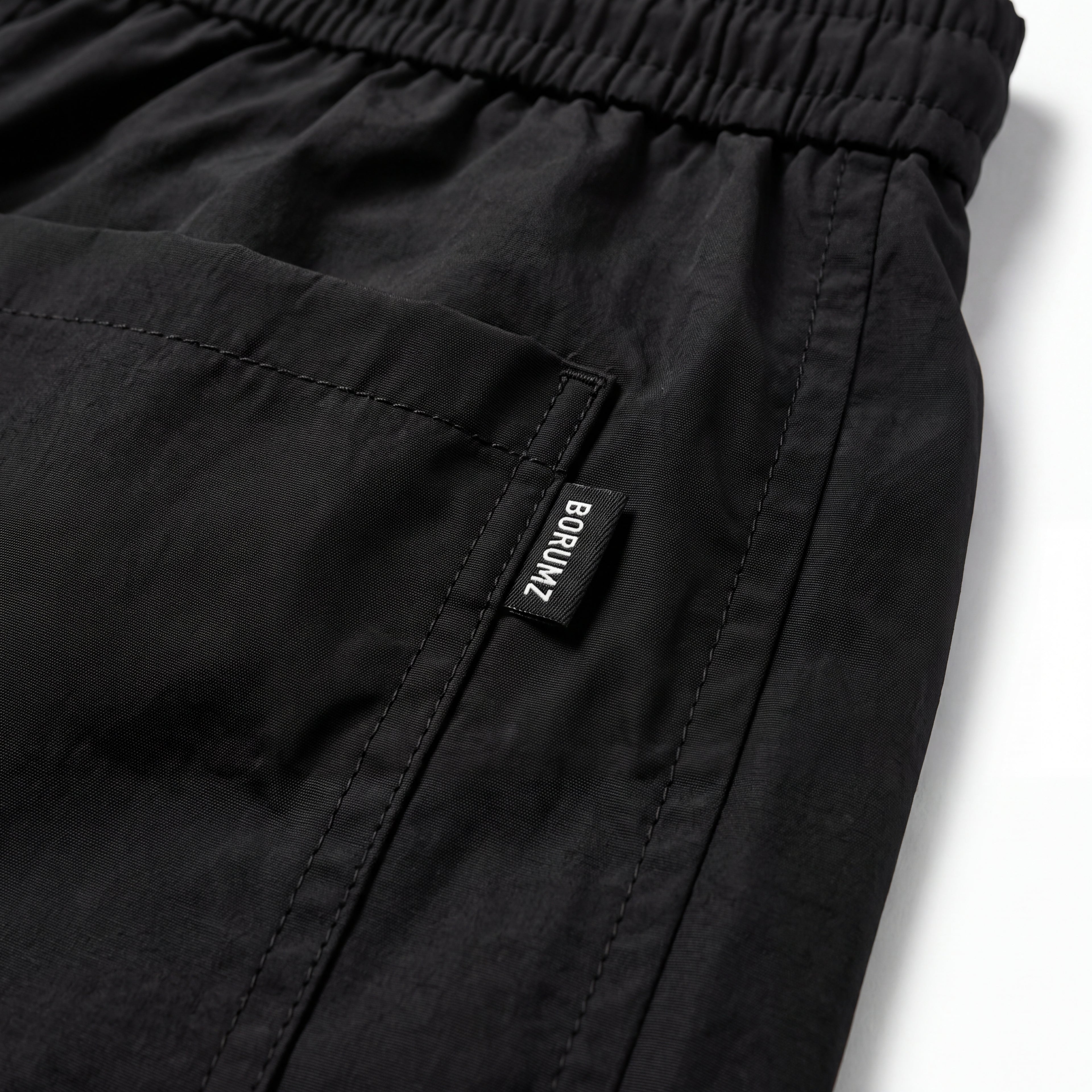 Men’s Baggy Trousers - Jet Black