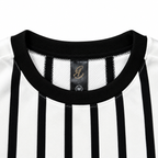 Black & White Striped Crewneck Sweatshirt – Unisex