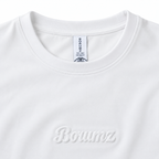 Borumz Essentials 300 GSM Scuba Drop Shoulder T-Shirt- White