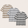 3-Pack Oversized Striped T-Shirts