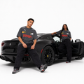 Grey Motorsport Graphic Drop-Shoulder T-Shirt