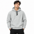 Light Heather Grey Pullover Hoodie – Unisex