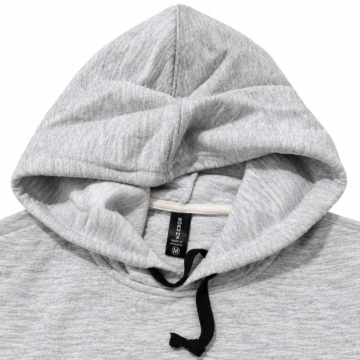 Light Heather Grey Pullover Hoodie – Unisex