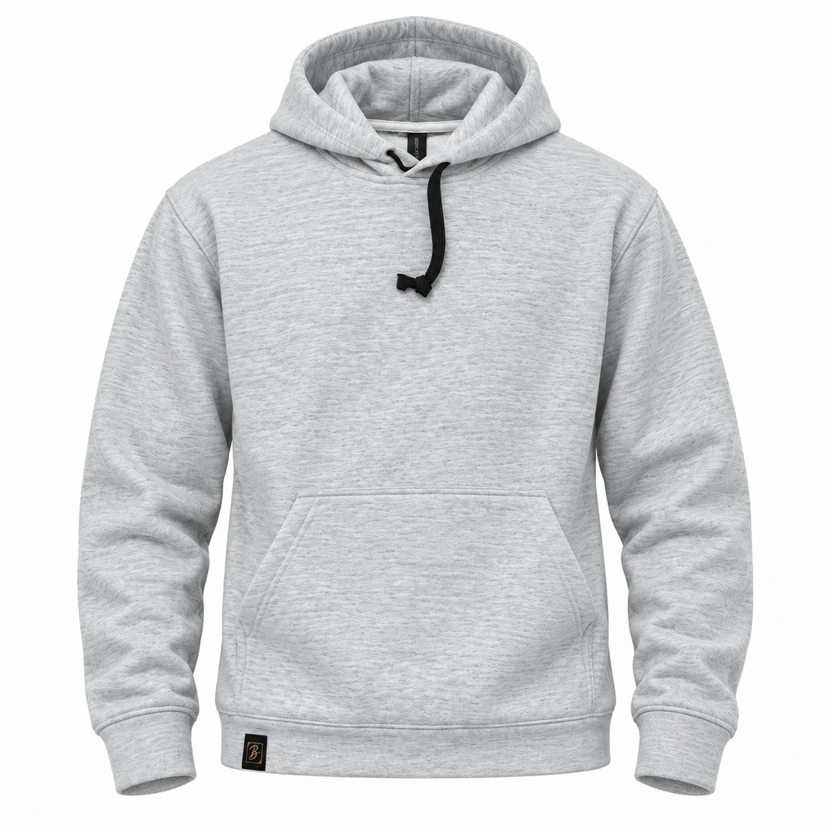 Light Heather Grey Pullover Hoodie – Unisex