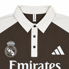 Madrid Legacy Contrast Polo Tee -  Brown