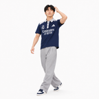 Madrid Legacy Contrast Polo Tee -  Navy Blue
