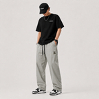Men’s Baggy Trousers - Dove Grey
