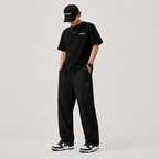Men’s Baggy Trousers - Jet Black