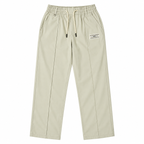 Men’s Relaxed Straight-Leg Track Pants – Light Stone