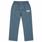 Men’s Relaxed Straight-Leg Track Pants – Slate Blue