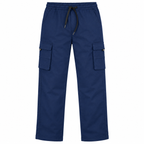 Relaxed Fit Wide-Leg Cargo Pants – Unisex
