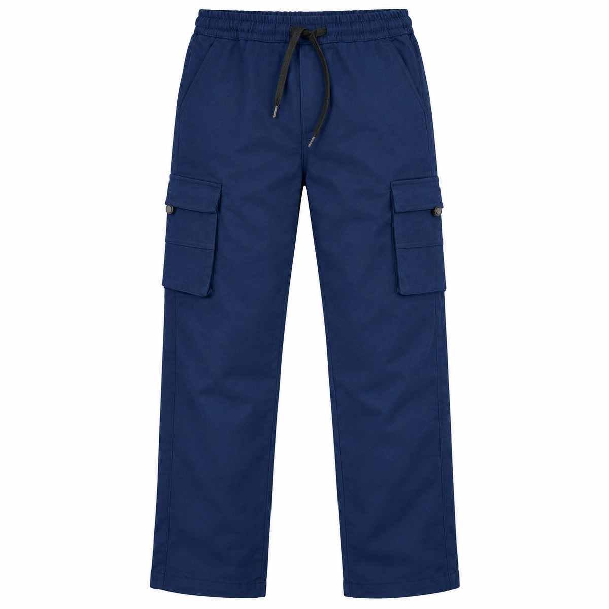 Relaxed Fit Wide-Leg Cargo Pants – Unisex