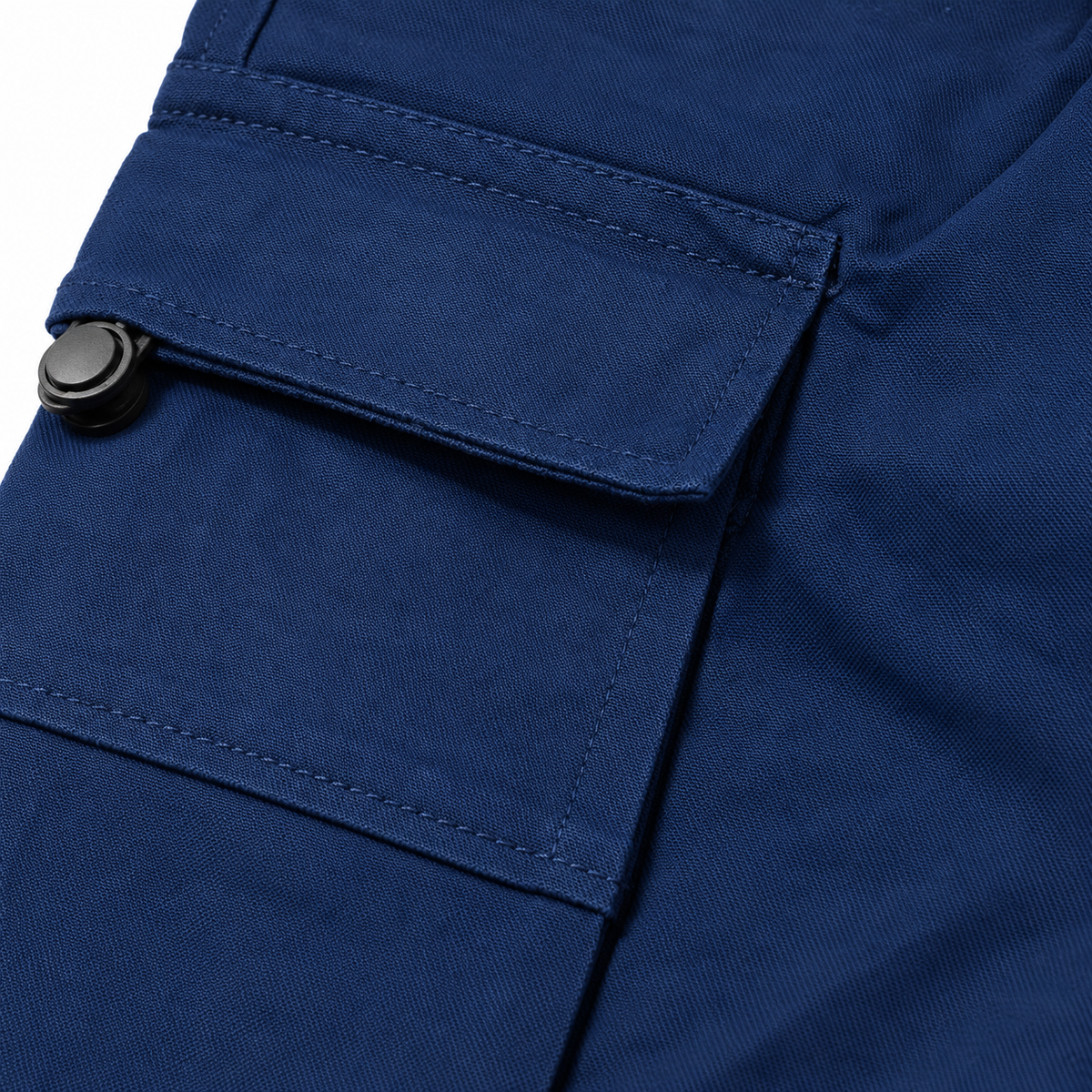 Relaxed Fit Wide-Leg Cargo Pants – Unisex