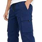 Relaxed Fit Wide-Leg Cargo Pants – Unisex