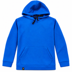 Royal Blue Basket-Weave Textured Pullover Hoodie – Unisex
