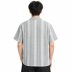 Sandstone Grey Heritage Cuban Shirt | Boxy Fit