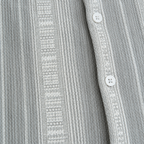 Sandstone Grey Heritage Cuban Shirt | Boxy Fit