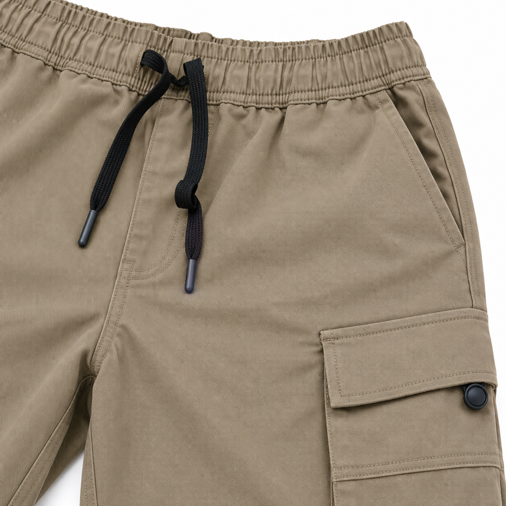 Relaxed Fit Wide-Leg Cargo Pants – Unisex