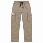 Relaxed Fit Wide-Leg Cargo Pants – Unisex